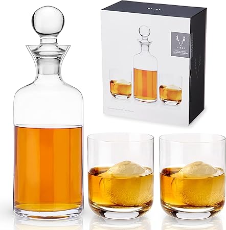 Liquor Decanter & Tumbler Set - Viski