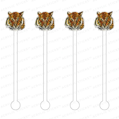 Tiger Acrylic Stir Sticks